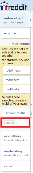 multireddits