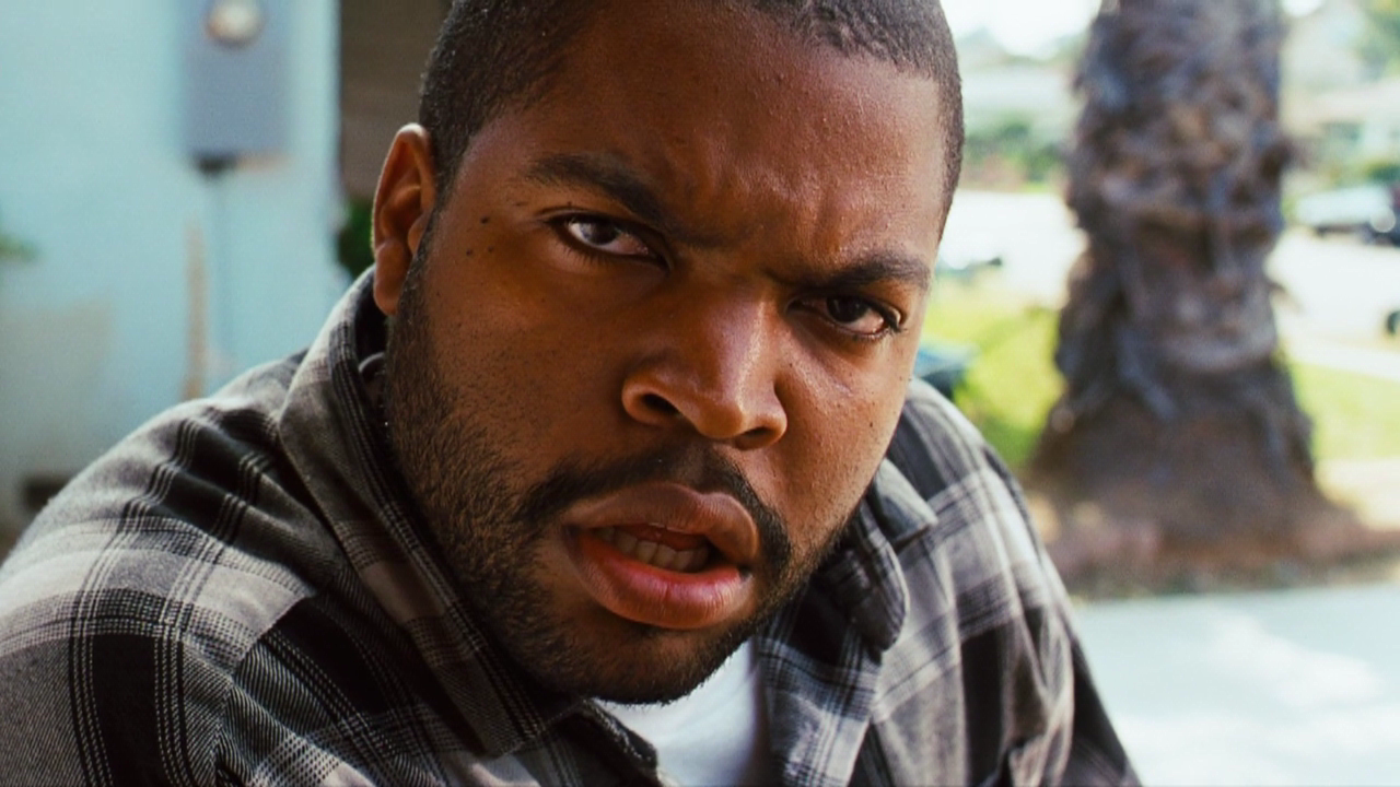 ice cube wtf look.
