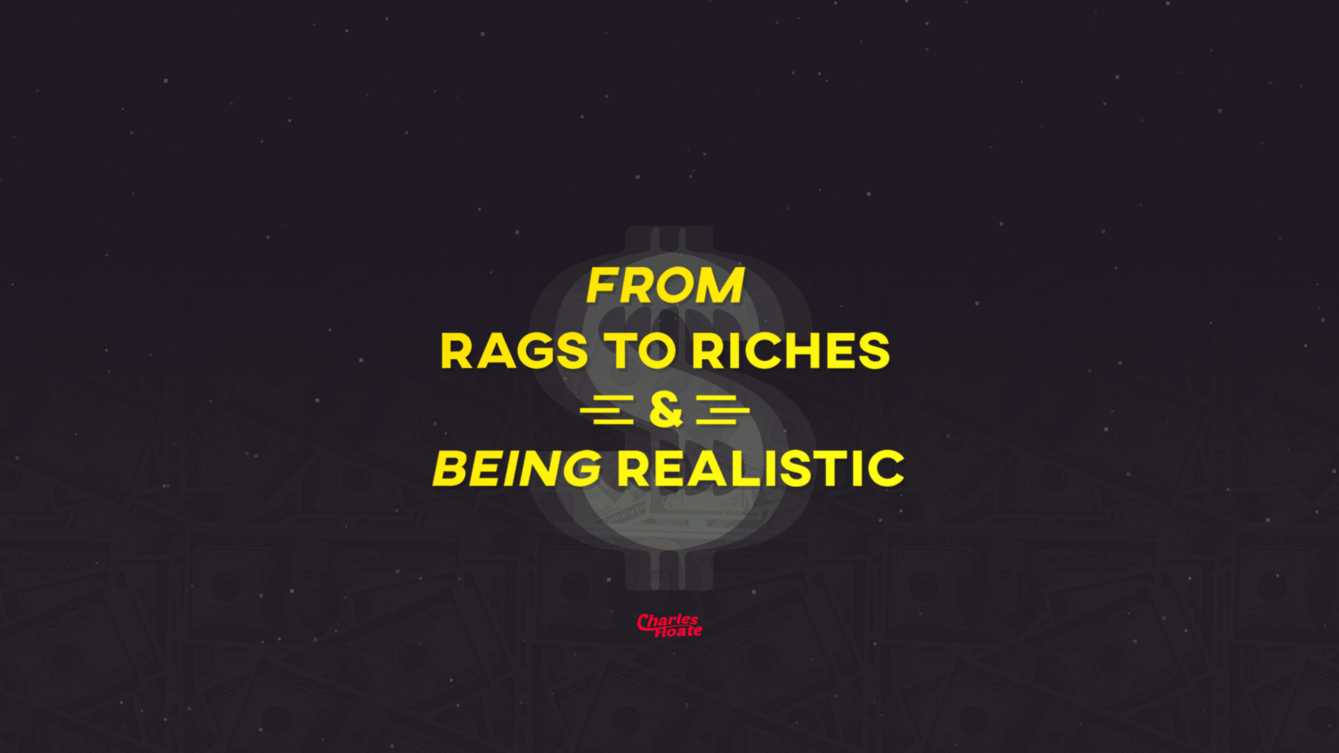 being realistic